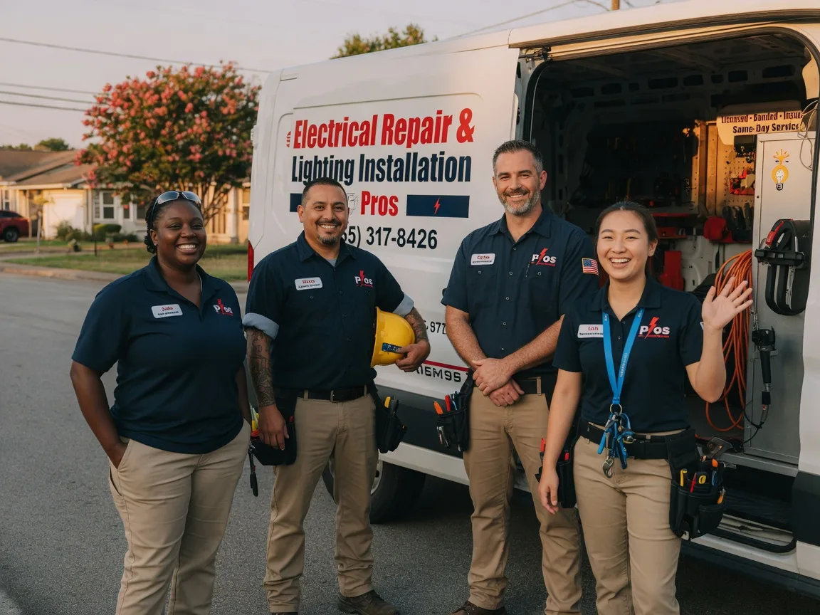 Licensed Electrician company in Myra, TX